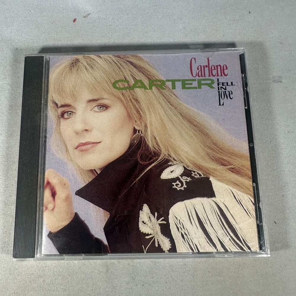 Carlene Carter I Fell In Love CD Album Country Music 1990 Warner Bros. Records